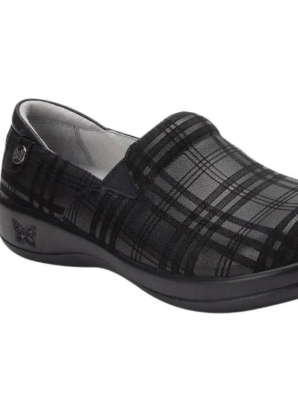 Alegria Keli Plaid To Meet You  Women's 37 Comfort Casual Shoes KEL-597 Black